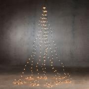 Гирлянда "Конус", "Luca Lighting", 8+2 м, 480 LED, цвет теплый белый