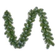 Гирлянда 270 см. декоративная Norton зеленая с инеем, Black Box Trees