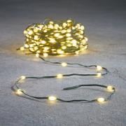 Гирлянда "Струна", зеленая "Luca", 15 м, 200 LED теплый белый
