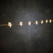 Гирлянда "Звезды", "Luca", 2 м, 20 LED теплый белый