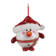 Украшение декоративное Шар Новогодний LED, 8 см, House of Seasons, Снеговик