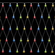 Гирлянда 2х2 м., "Сетка" "Jumi", 200 LED, цвет мультицветной