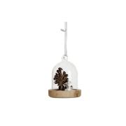 Украшение декоративное, Птичка в снегу в ассорт. 8 см, House of Seasons, Снегирь