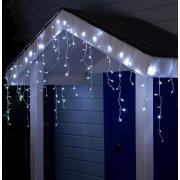 Гирлянда электрическая Chomik «Бахрома», 300 LED,  12м, холодный белый, от сети
