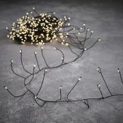 Гирлянда-кластер Luca Lighting, 600 LED, черная струна, 20 м, теплый белый