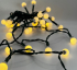 Гирлянда "Змейка-шарики", "Luca Lighting", 3,9 м, 48 LED теплый белый