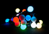 Гирлянда "Шарики", "Luca Lighting", 7,9 м, 50 LED, цветная мерцающая