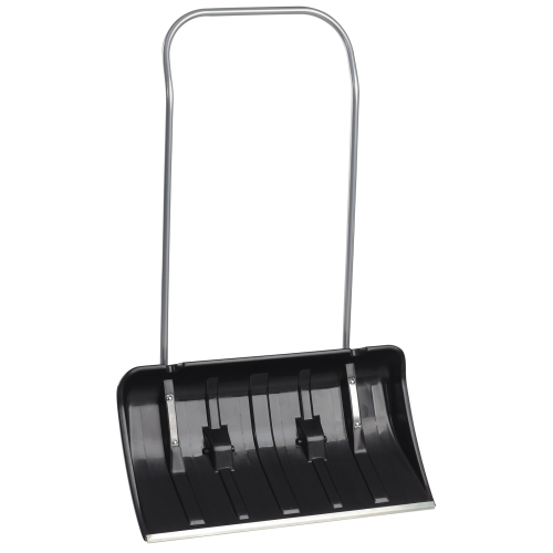 Лопата-ковш с колесиками Form-plastic Black 1, 79х130 см, ковш пластик, ручка металл