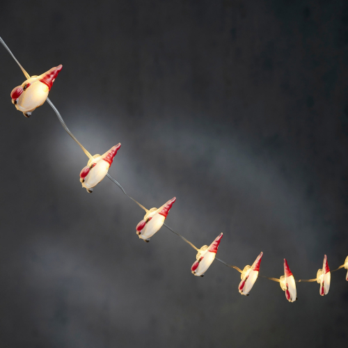 Гирлянда-струна «Санта», «Luca Lighting», 1,3 м, 10 LED теплый белый