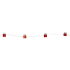 Гирлянда-струна «Подарок» Chomik, 2,2 м, 20 LED теплый белый