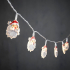 Гирлянда-струна "Санта", "Luca Lighting", 1,2 м, 10 LED теплый белый