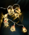 Гирлянда-струна "Санта", "Luca Lighting", 1,2 м, 10 LED теплый белый