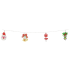 Гирлянда электрическая Chomik, новогодние атрибуты, 10 LED, 1.65 м, теплый белый, батарейки
