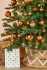 Елочные пластиковые шары Mica Decorations комплект 46 шт, Ø 4/6/8 см, шоколад