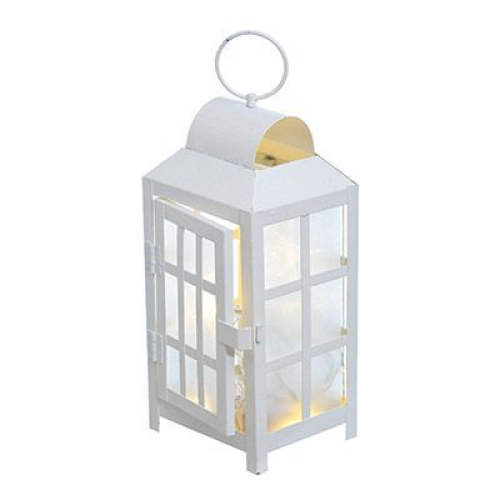 Фонарь декоративный с лампочками, 5 LED