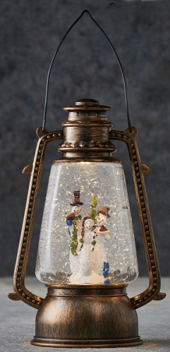 Фонарик декоративный в асс., Снеговик, Luca Lighting
