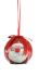 Украшение декоративное Шар Новогодний LED, 5 см, House of Seasons в асс., красный