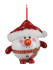 Украшение декоративное Шар Новогодний LED, 8 см, House of Seasons, Снеговик