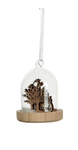 Украшение декоративное, Птичка в снегу в ассорт. 8 см, House of Seasons